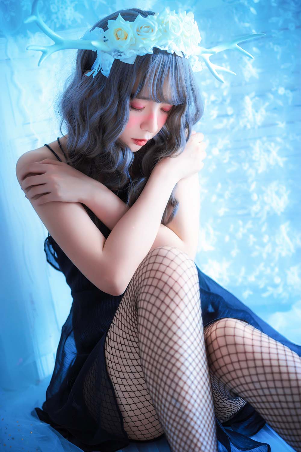 疯猫ss – 黑裙 Cosplay-第1张