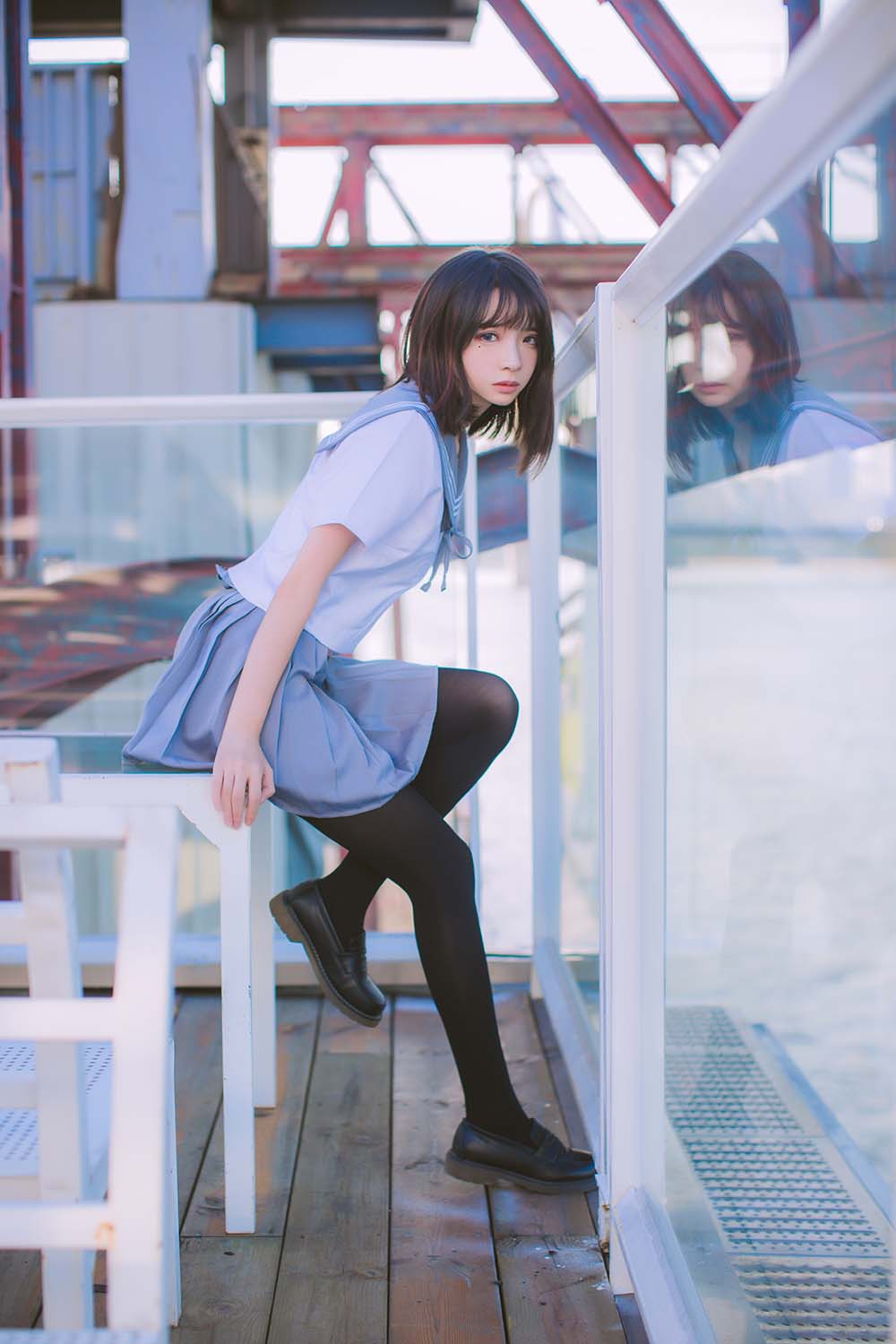 疯猫ss – 海边 Cosplay-第1张