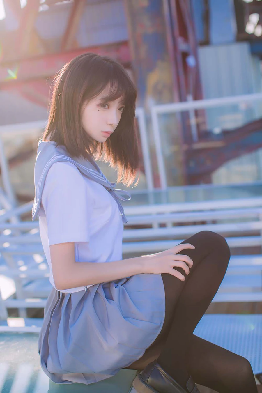 疯猫ss – 海边 Cosplay-第2张