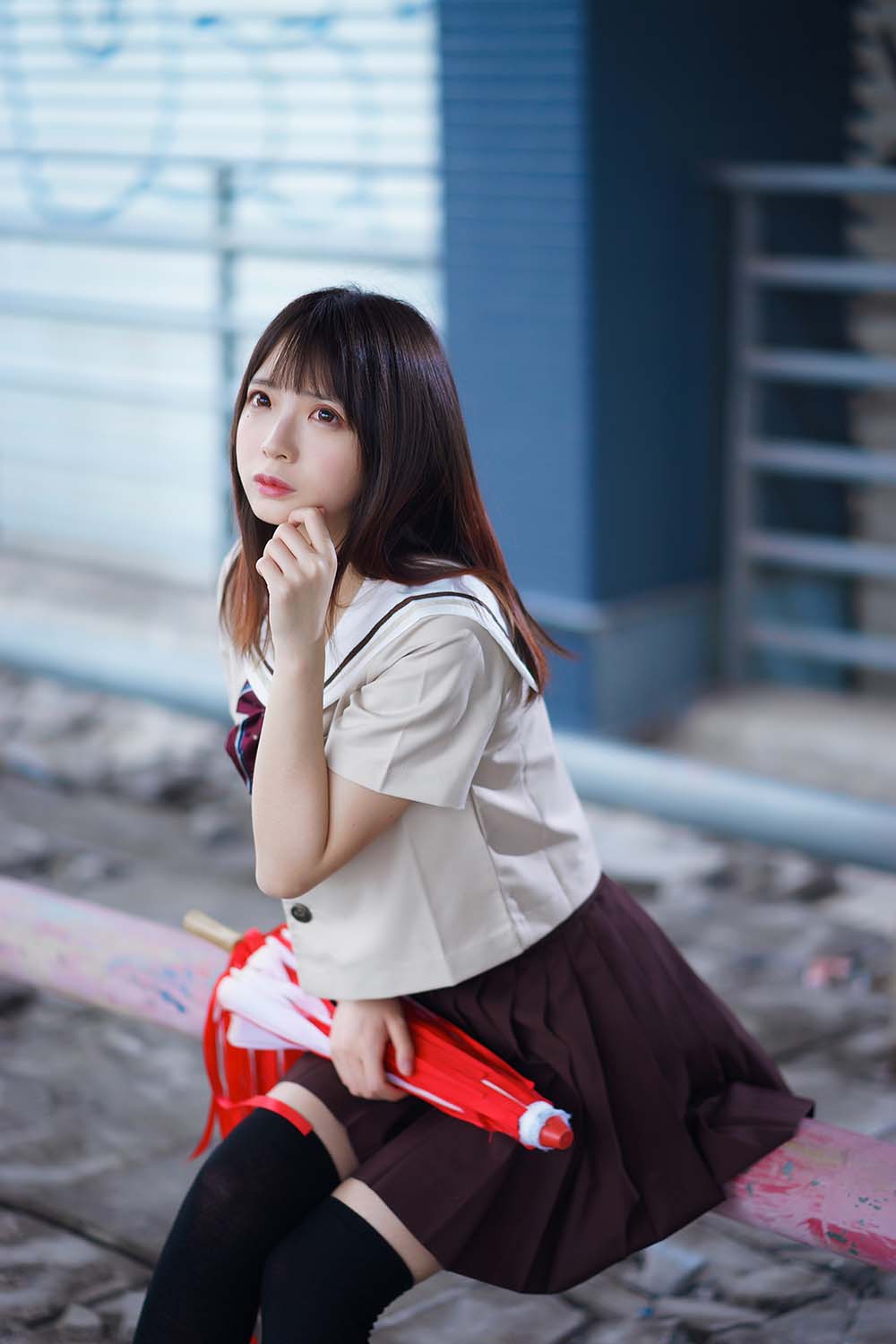 疯猫ss – 丝袜狂想曲(伞) Cosplay-第2张