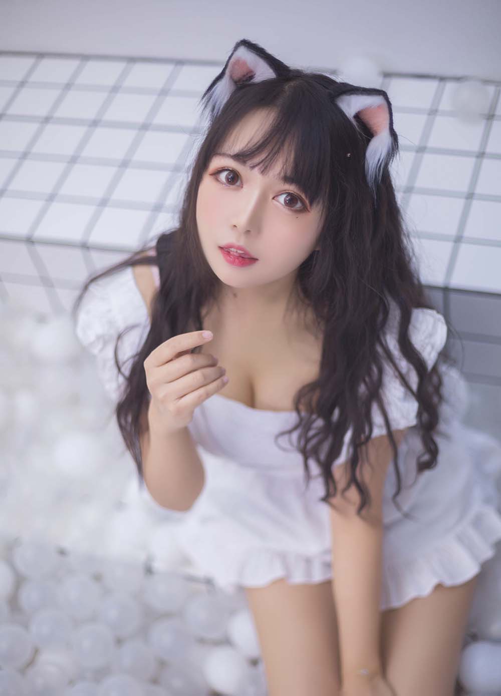 黑猫猫OvO – 海洋球喵 Cosplay-第2张
