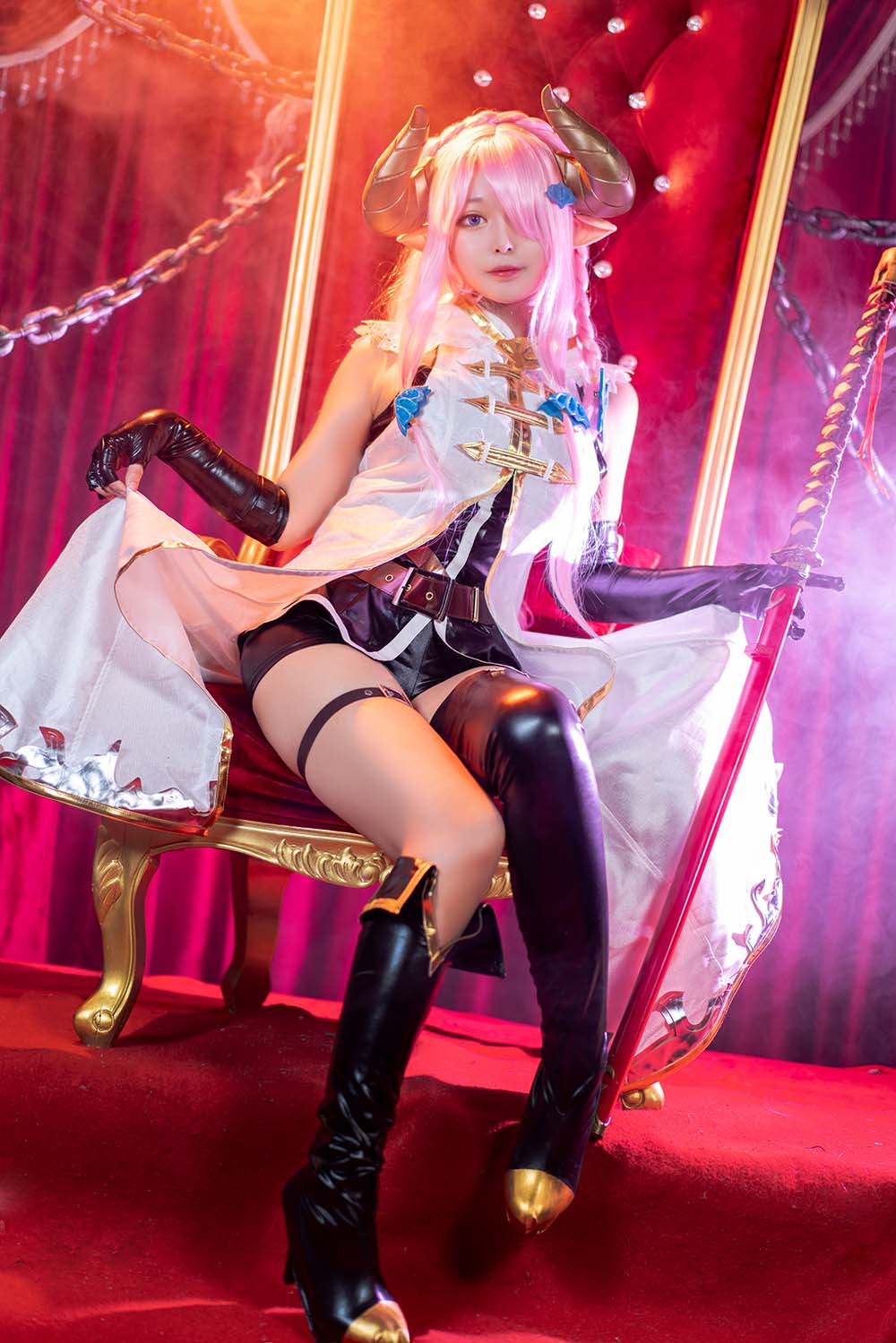 黑猫猫OvO – 娜露梅亚 Cosplay-第1张