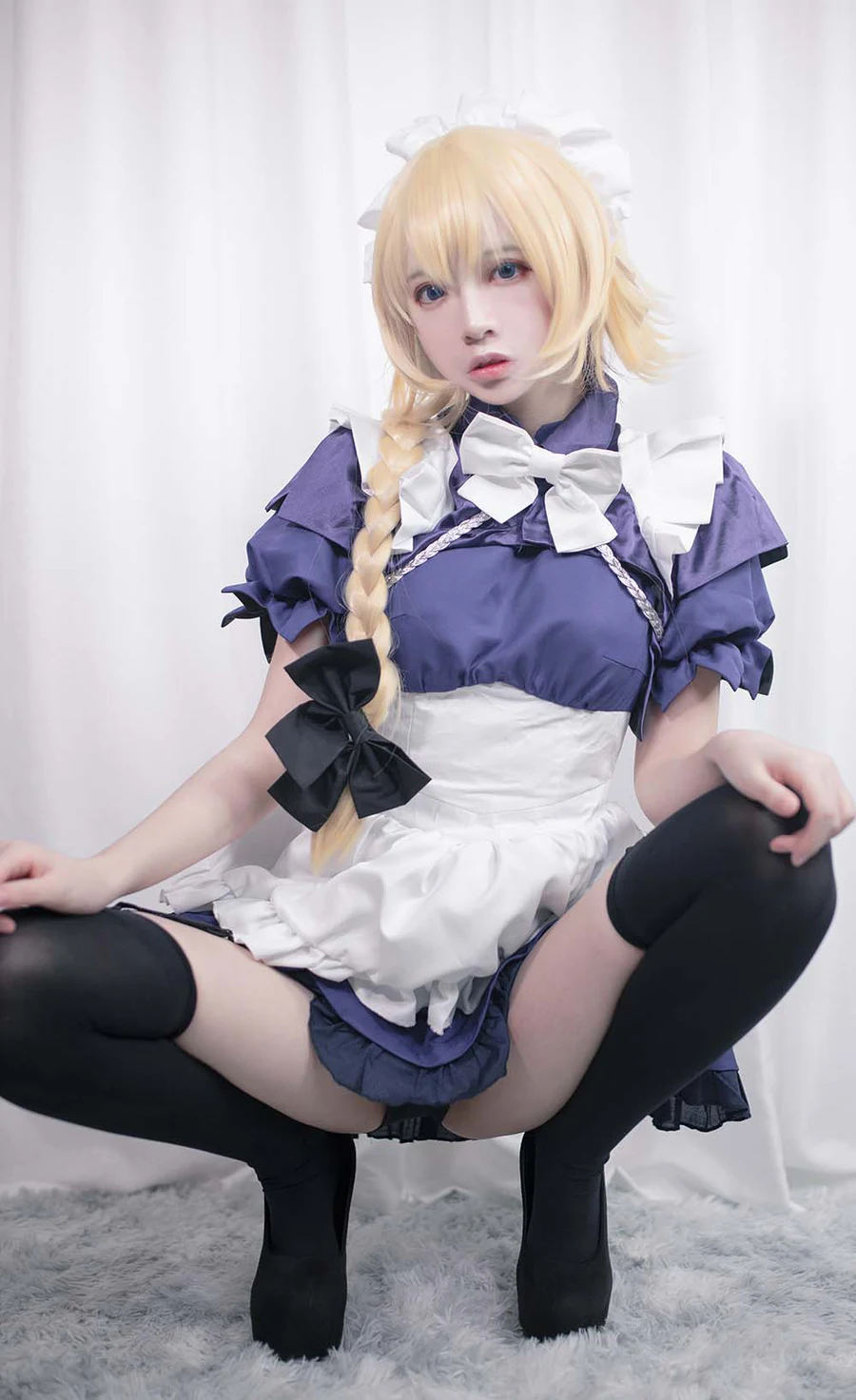 疯猫ss – 贞德女仆 Cosplay-第2张