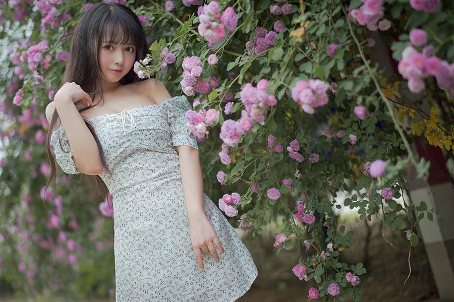 黑猫猫OvO – 蔷薇2 Cosplay-第1张