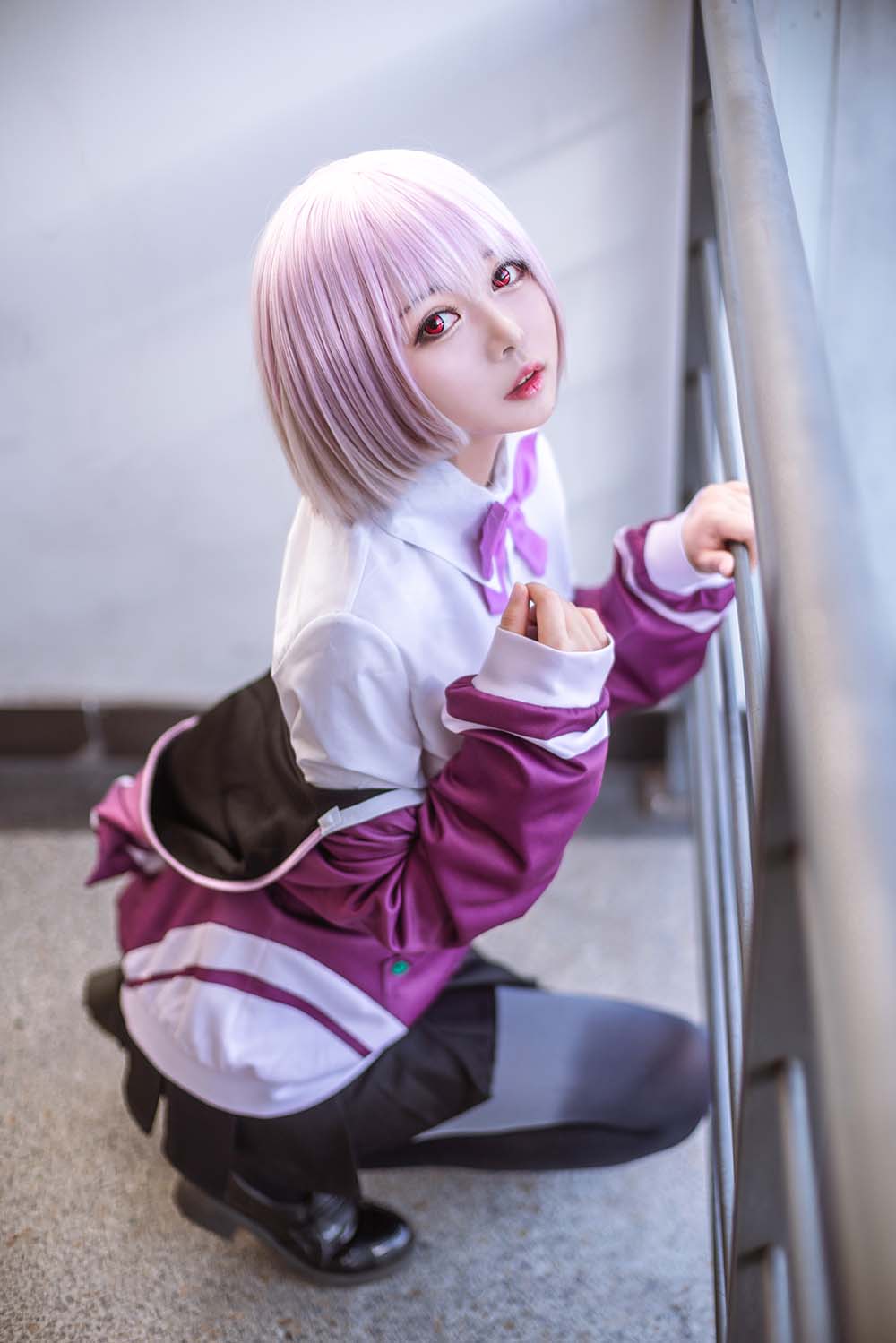 黑猫猫OvO – 新条茜 Cosplay-第1张