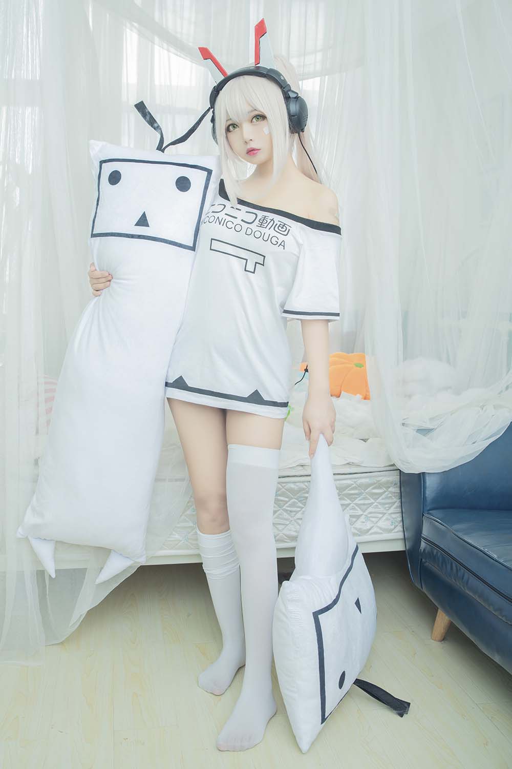 黑猫猫OvO – 肥宅凌波 Cosplay-第1张