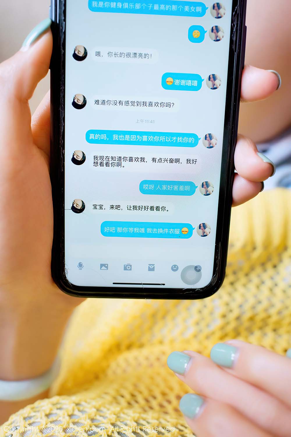 [Xiuren秀人网]XR20201103N02730 2020.11.03 NO.2730 方子萱 Xiuren秀人网-第2张