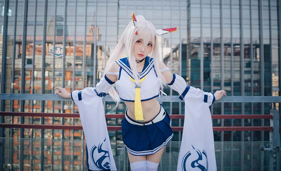 瓜希酱 – 绫波 Cosplay-第2张