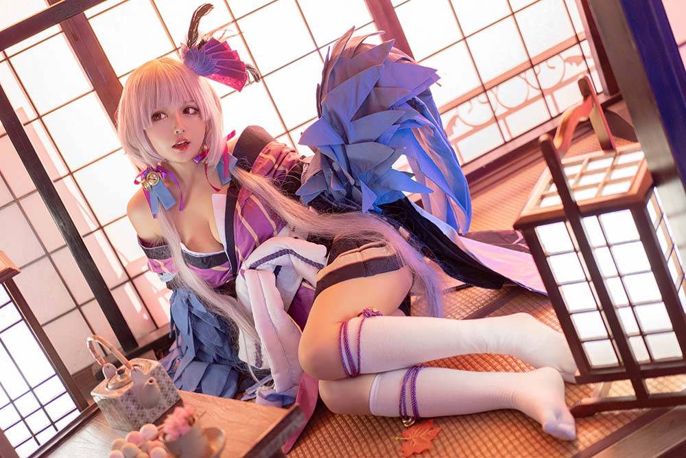 黑猫猫OvO – 以津真天 Cosplay-第2张