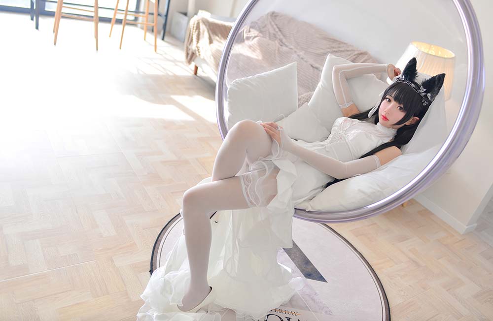 雪琪 – 爱宕婚纱 Cosplay-第1张
