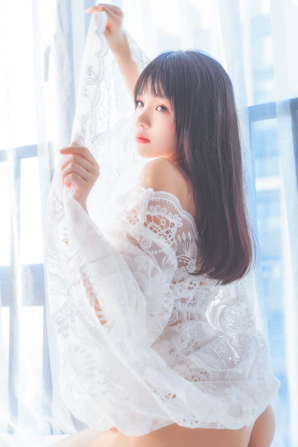 桜桃喵 – 初雪 Cosplay-第1张