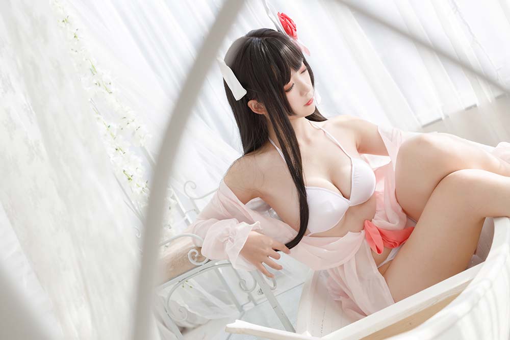 樱落酱w – 比叡睡衣 Cosplay-第2张