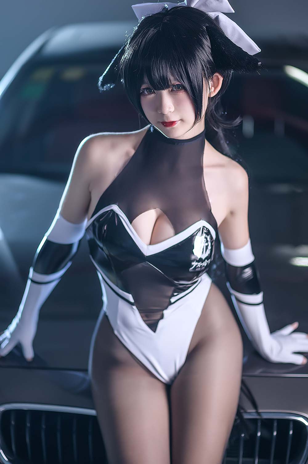 樱落酱w – 高雄赛车 Cosplay-第1张