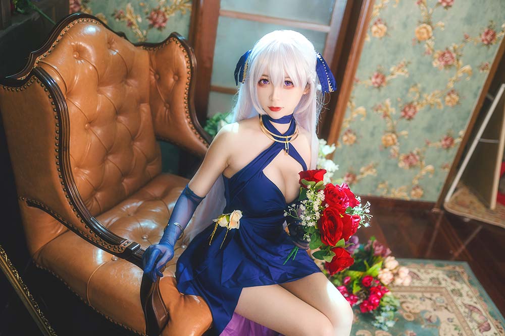 樱落酱w – 贝法礼服 Cosplay-第1张