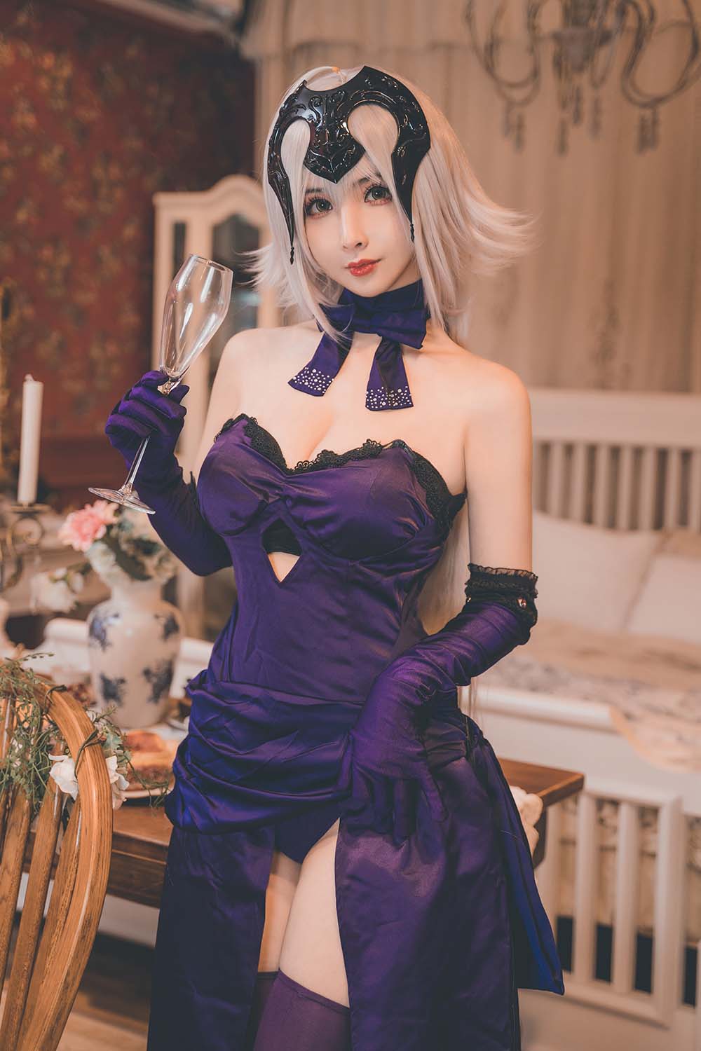 rioko凉凉子 – 醉贞 Cosplay-第2张