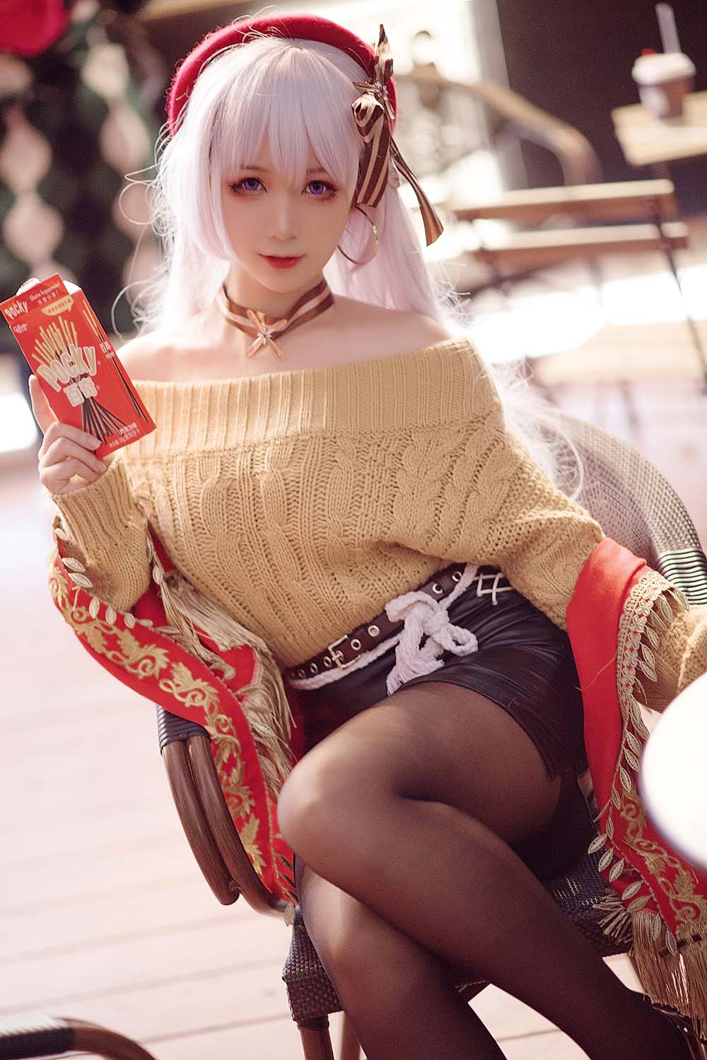 樱落酱w – 贝法pocky Cosplay-第1张