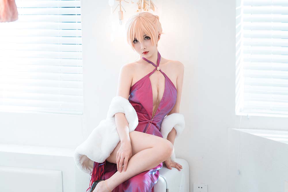 rioko凉凉子 – OTS-14礼服 Cosplay-第2张