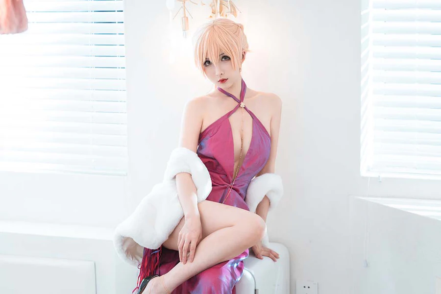 rioko凉凉子 – OTS-14礼服 Cosplay-第2张