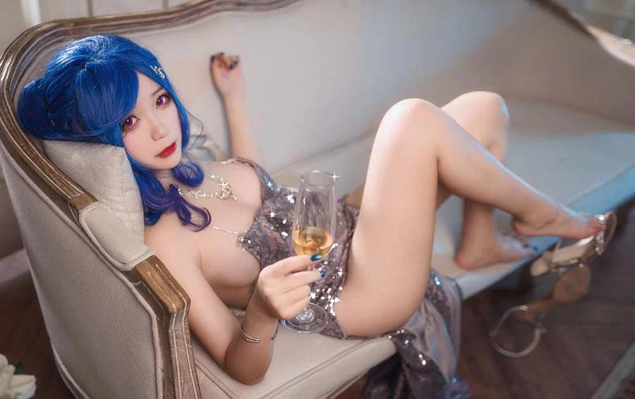 樱落酱w – 圣路易斯礼服 Cosplay-第2张