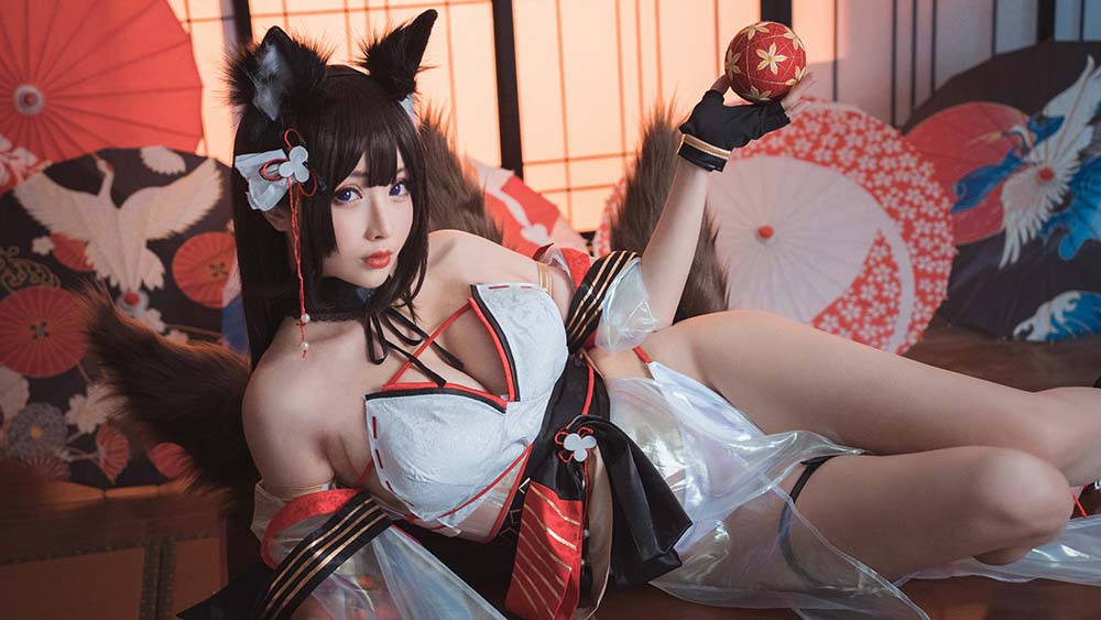 rioko凉凉子 – 天城泳装 Cosplay-第1张