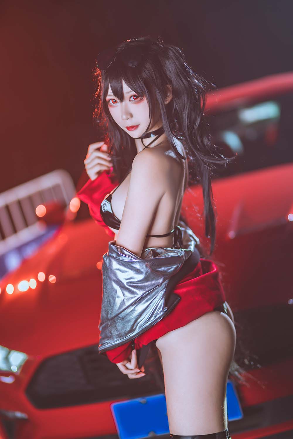 樱落酱w – 大凤赛车2 Cosplay-第2张