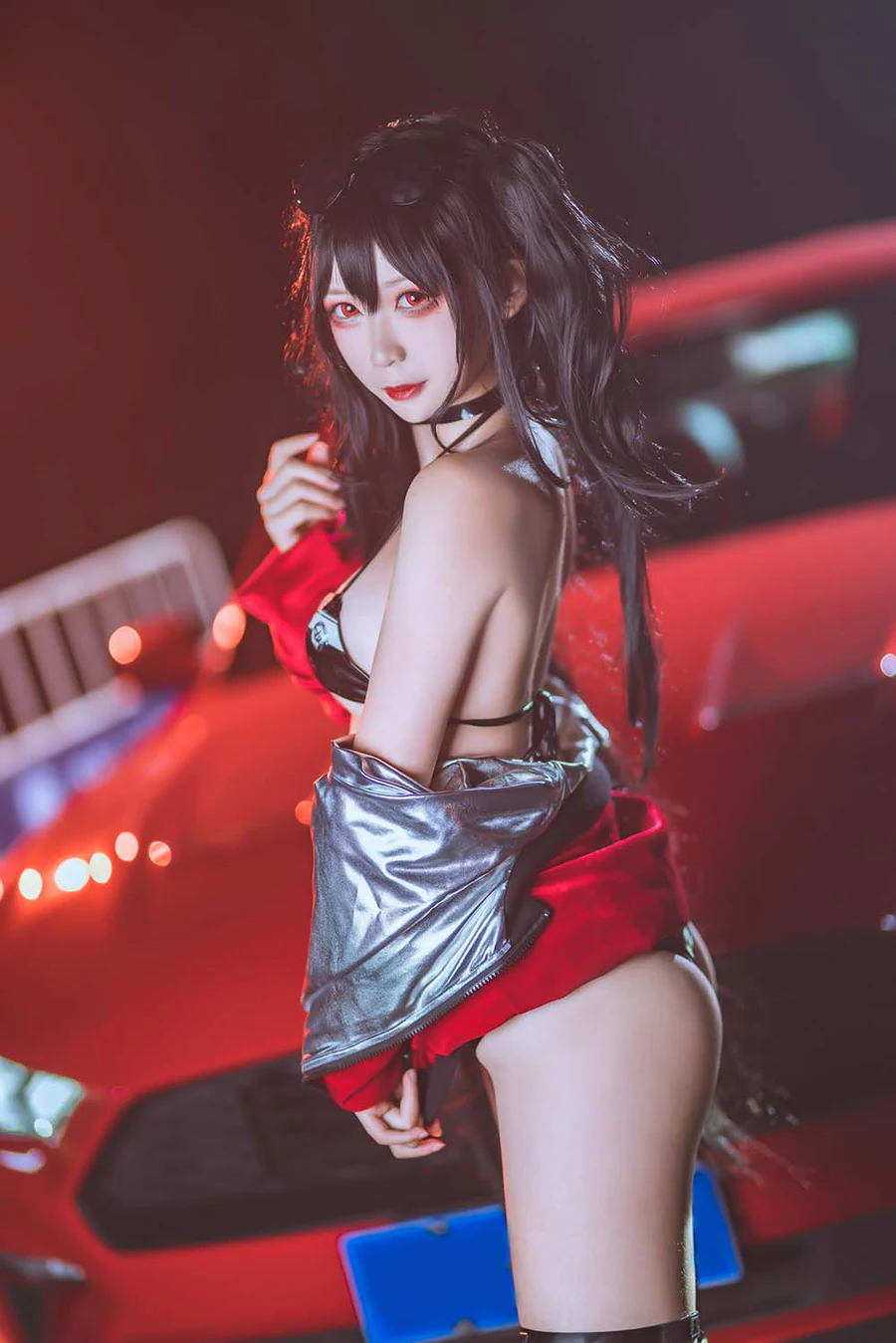 樱落酱w – 大凤赛车2 Cosplay-第2张