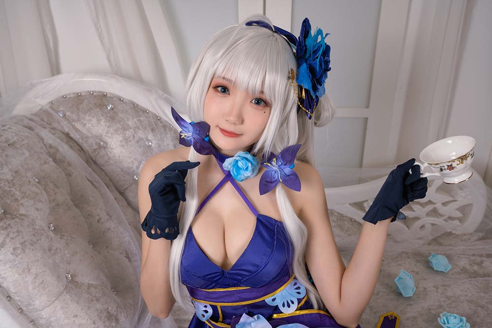 瓜希酱 – 光辉 茶会 Cosplay-第1张