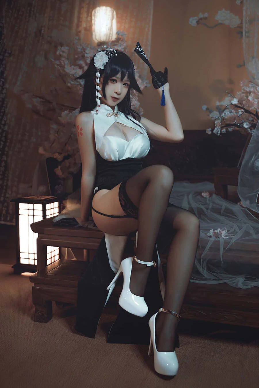 樱落酱w – 2020吾妻旗袍 Cosplay-第1张