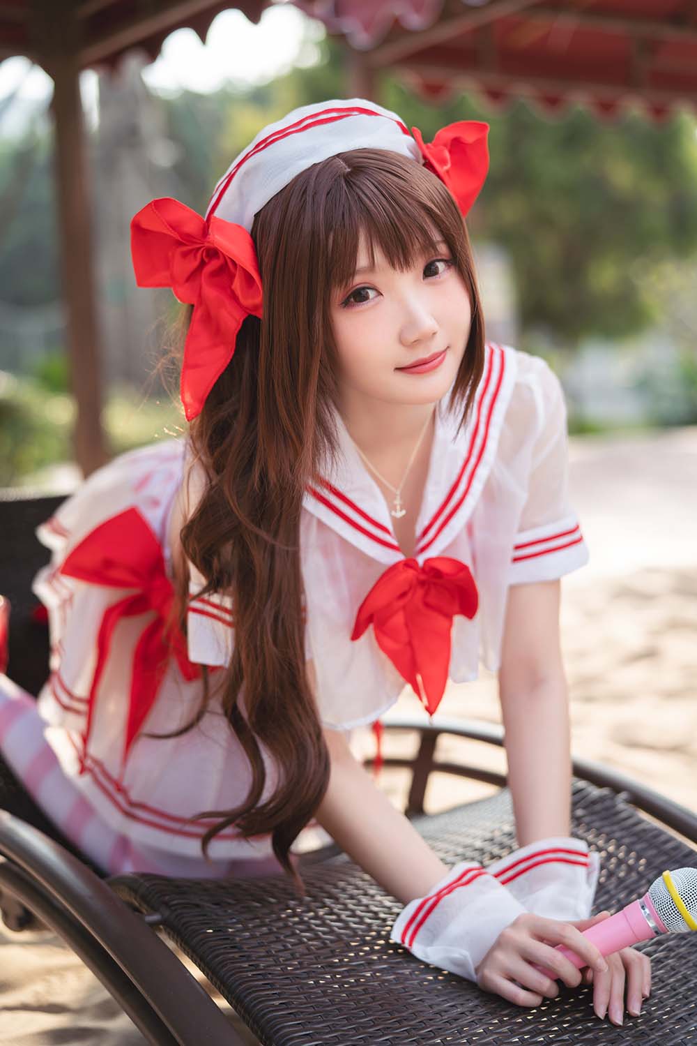瓜希酱 – 岛村卯月 泳衣 Cosplay-第2张