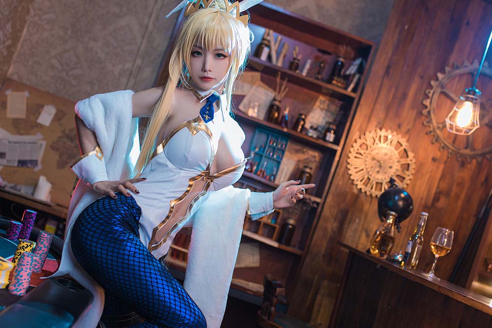 水淼aqua – 白枪呆 Cosplay-第2张