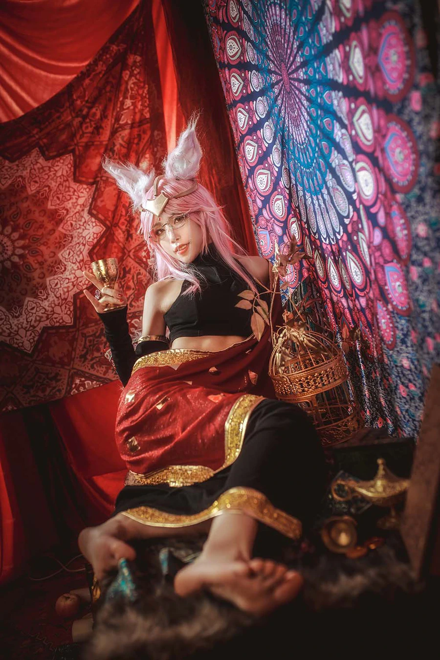 水淼aqua – 玉藻前柯杨斯卡娅 Cosplay-第1张