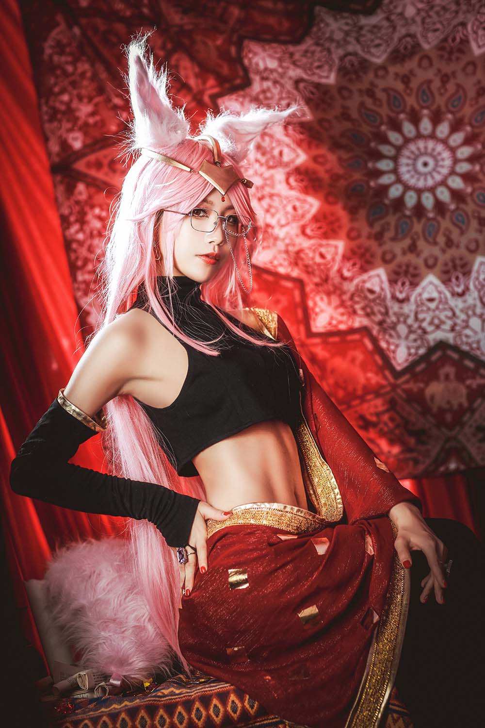 水淼aqua – 玉藻前柯杨斯卡娅 Cosplay-第2张