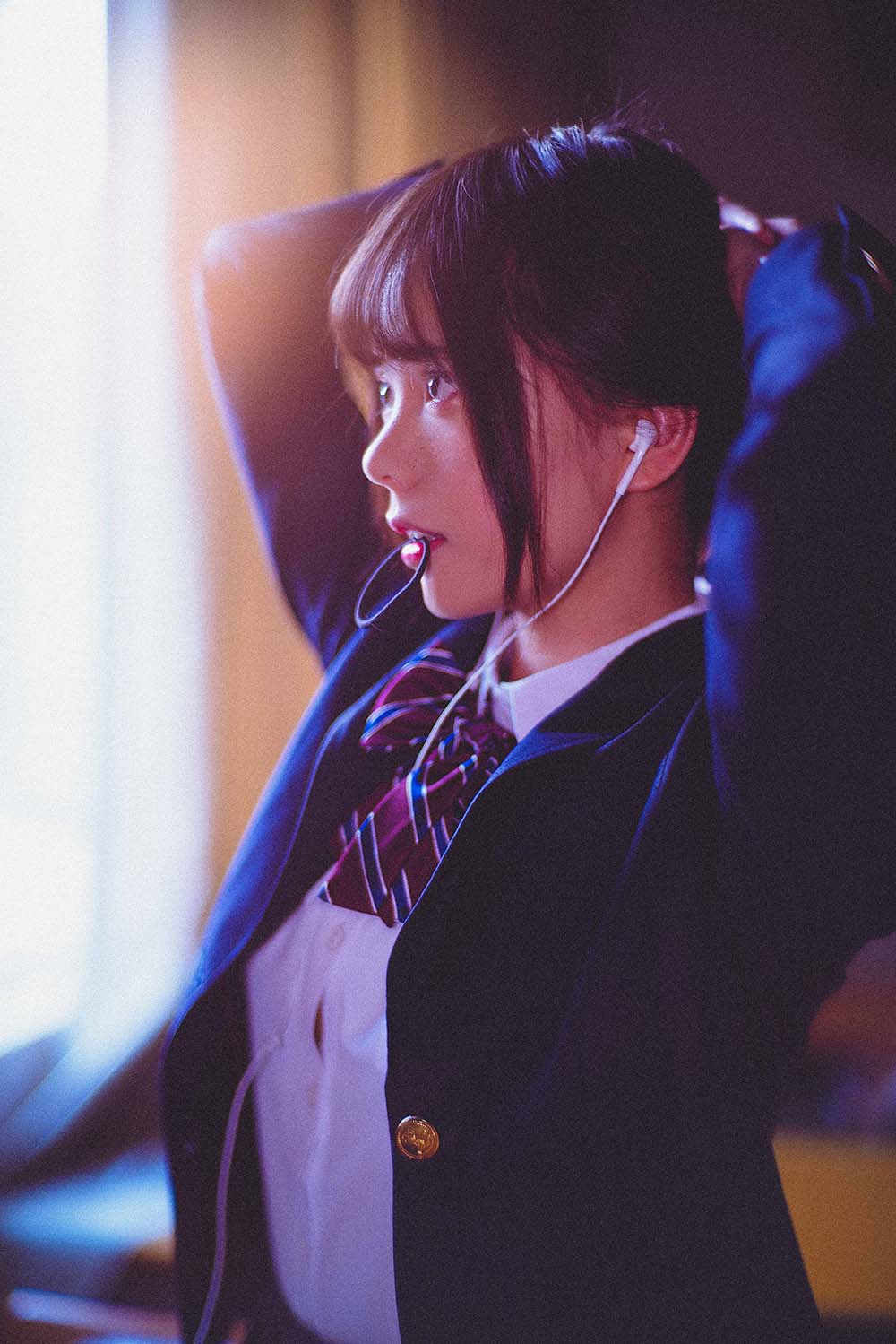 小野妹子w – 冬装JK Cosplay-第1张