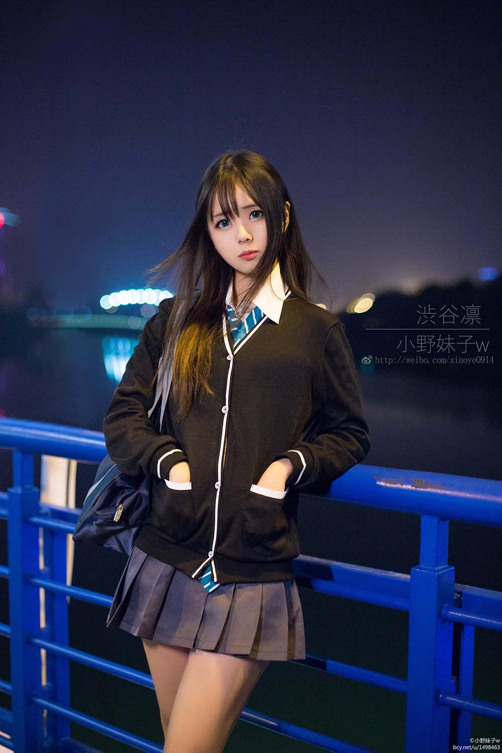 小野妹子w – 偶像大师灰姑娘女孩{涩谷凛} Cosplay-第1张