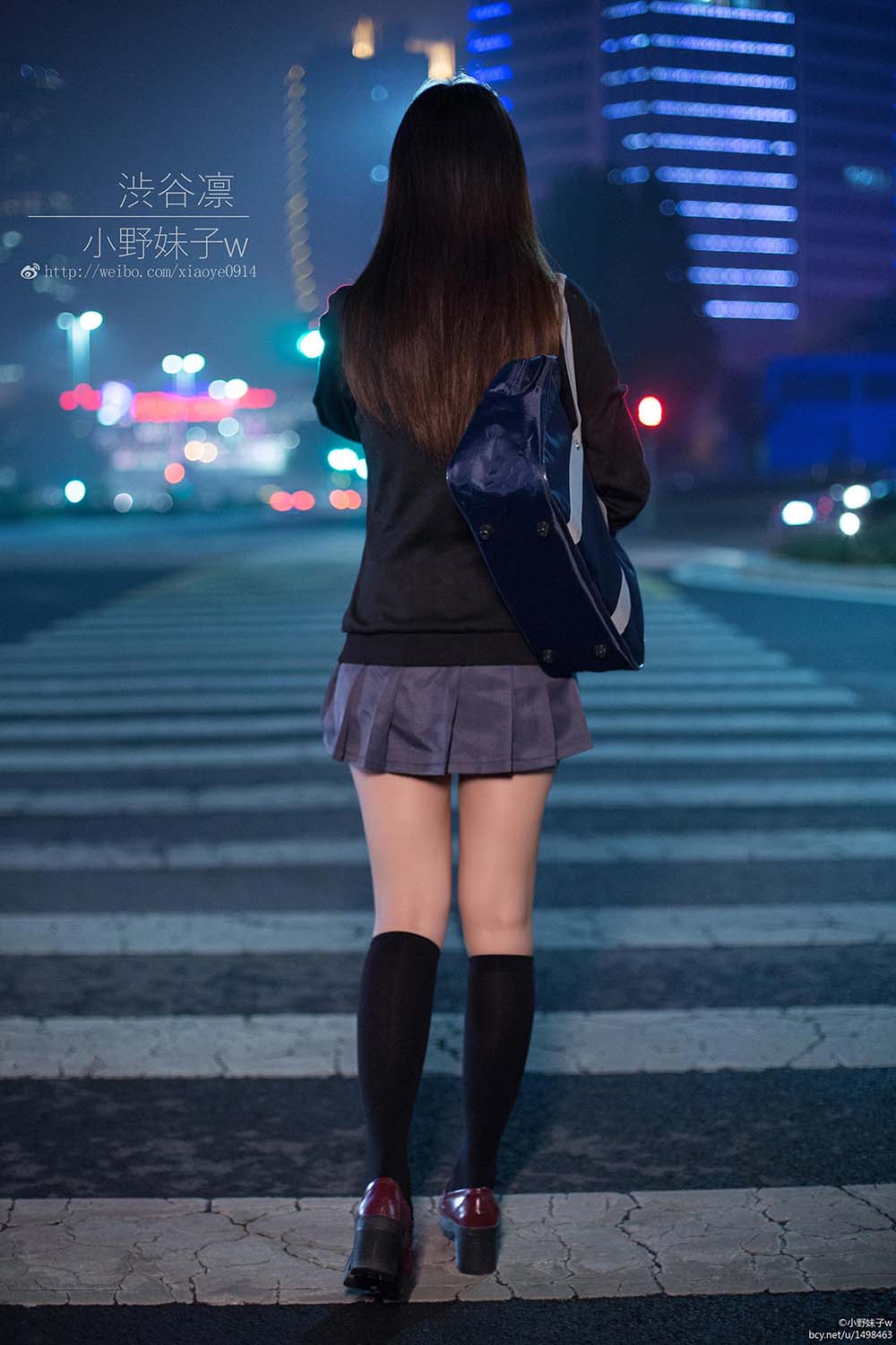 小野妹子w – 偶像大师灰姑娘女孩{涩谷凛} Cosplay-第2张