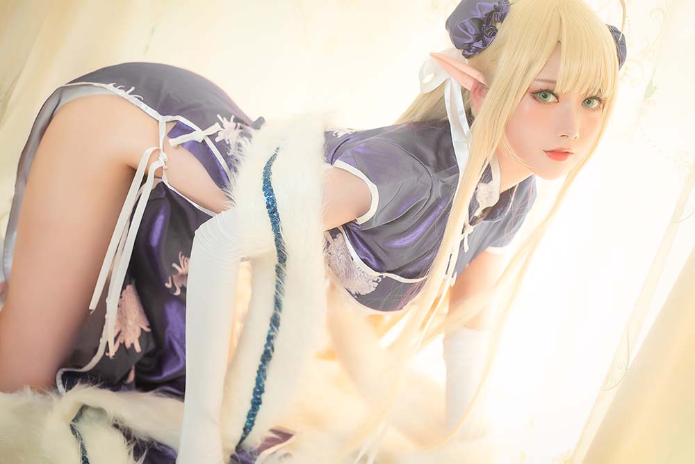 念念_D – 半人马旗袍 Cosplay-第1张