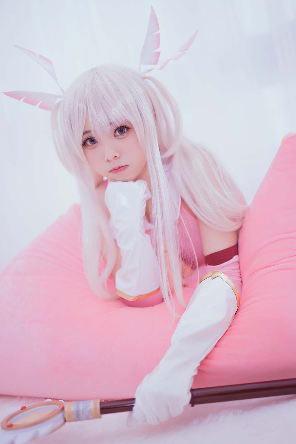 小野妹子w – 魔法少女伊莉雅 Cosplay-第2张