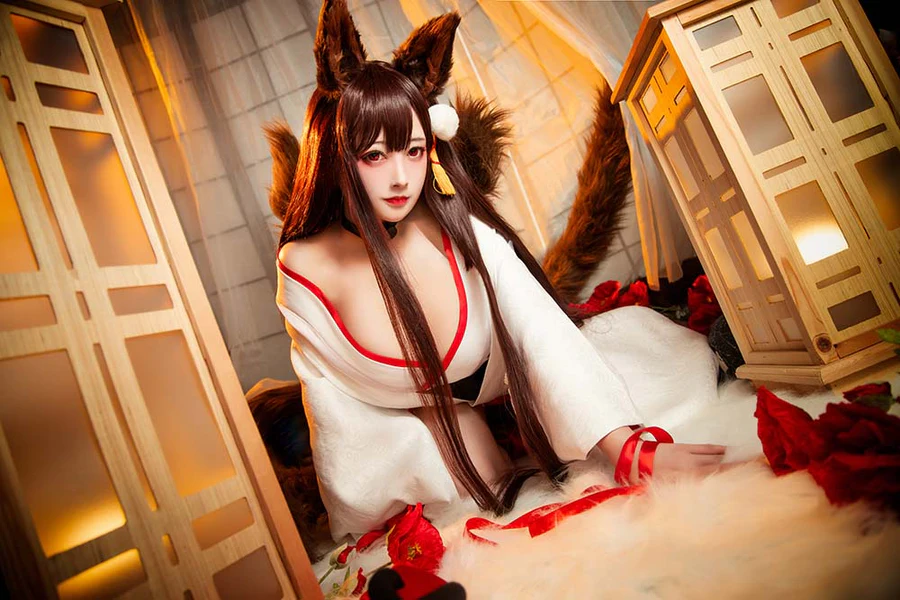 念念_D – 赤城 白 无垢 Cosplay-第1张
