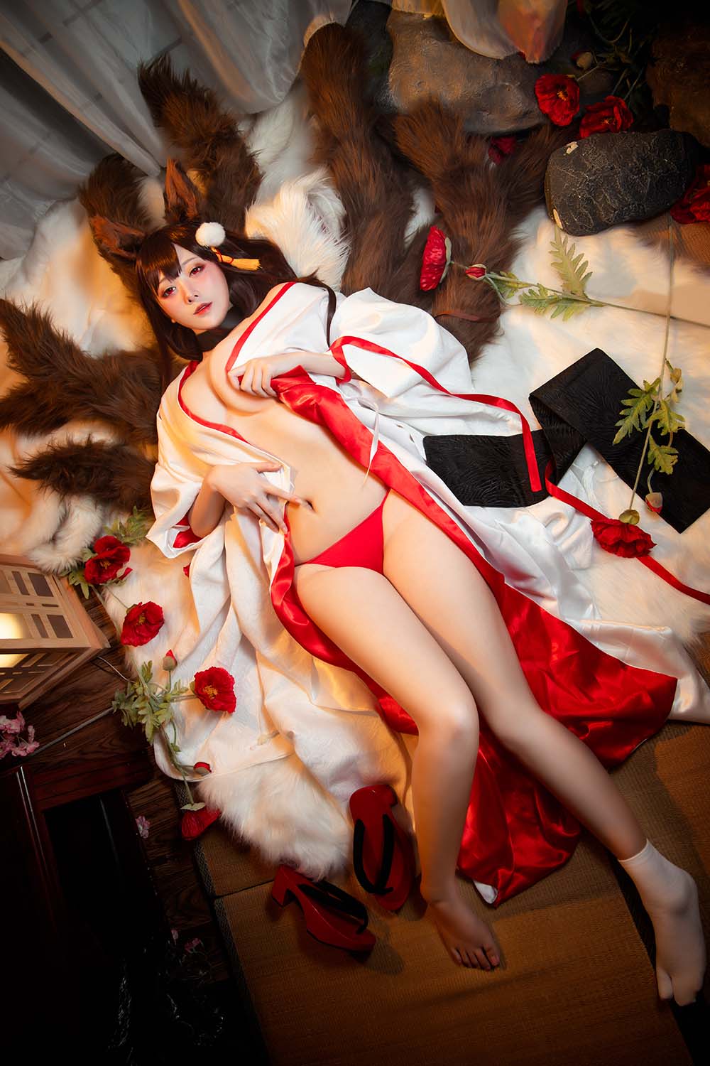 念念_D – 赤城 白 无垢 Cosplay-第2张