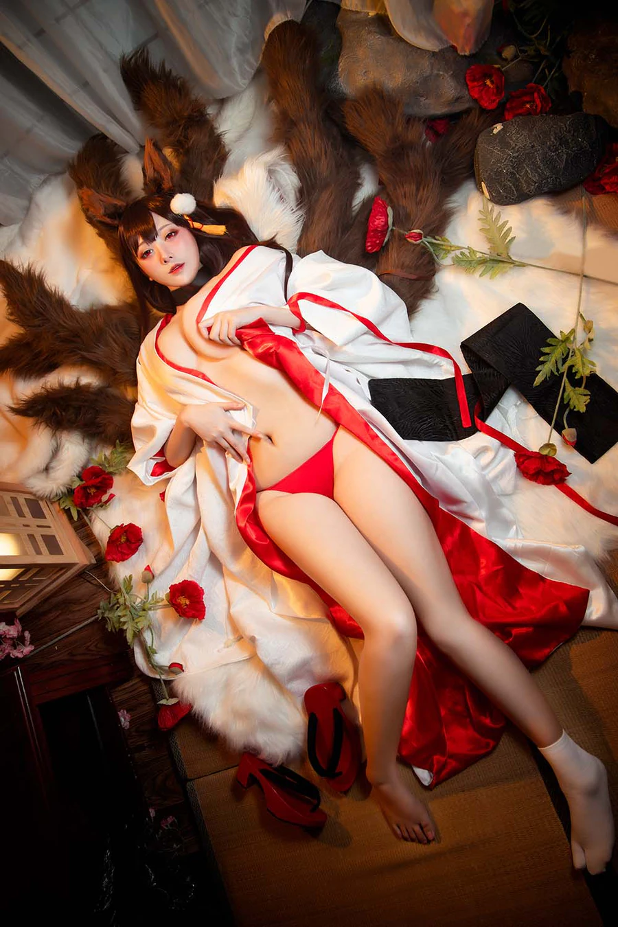 念念_D – 赤城 白 无垢 Cosplay-第2张