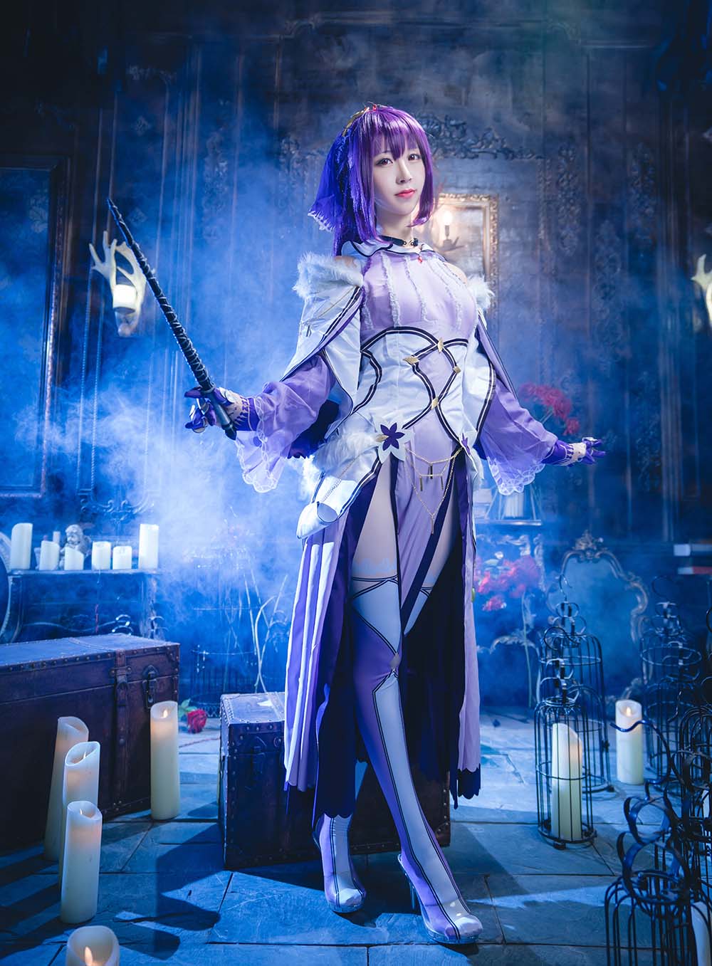 黑川 – 斯卡蒂 Cosplay-第1张