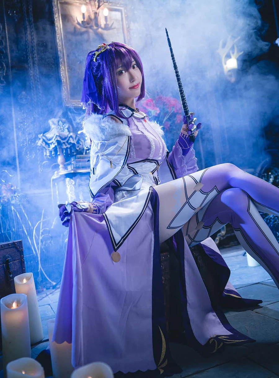 黑川 – 斯卡蒂 Cosplay-第2张
