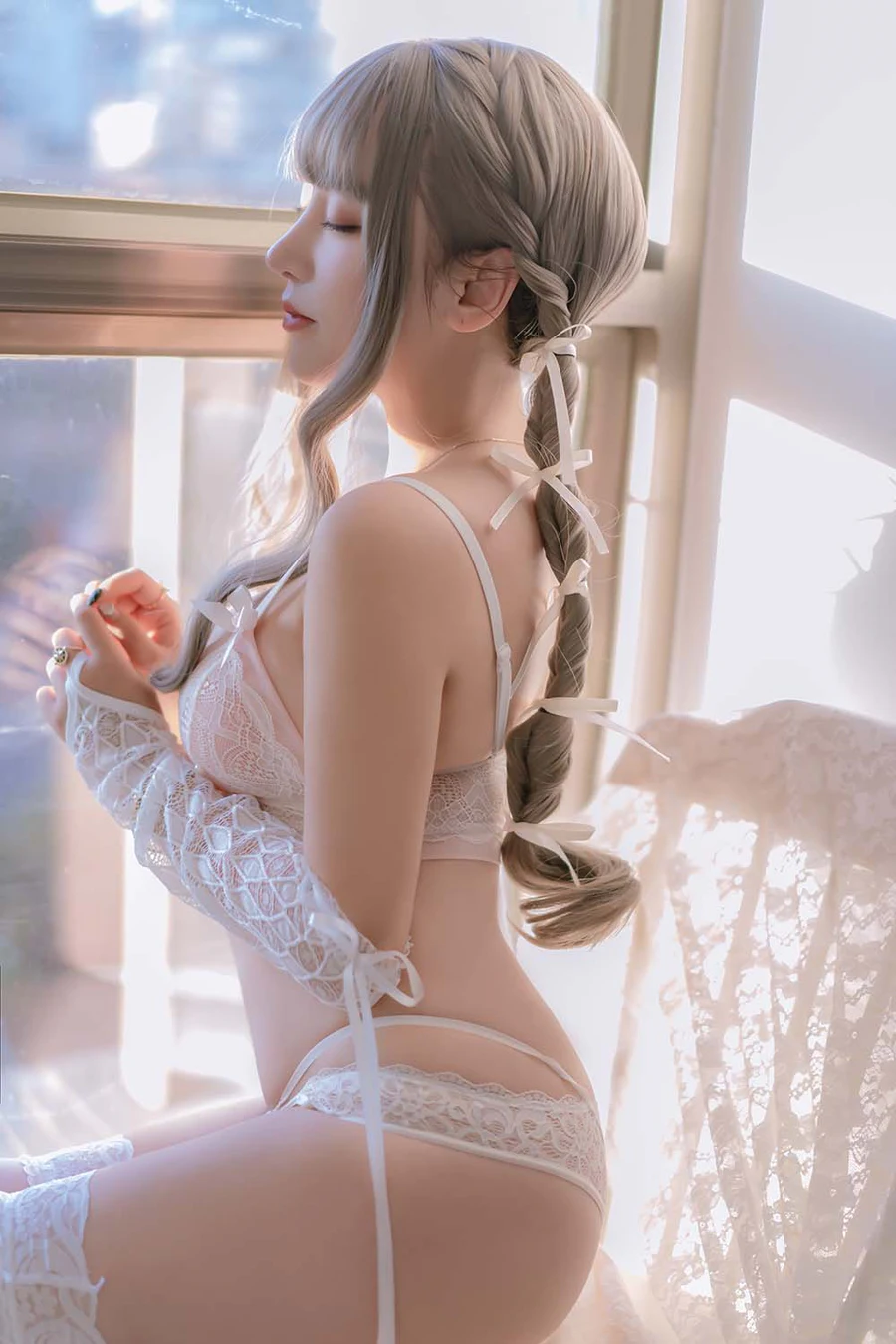 过期米线线喵 – 思春期 Cosplay-第2张