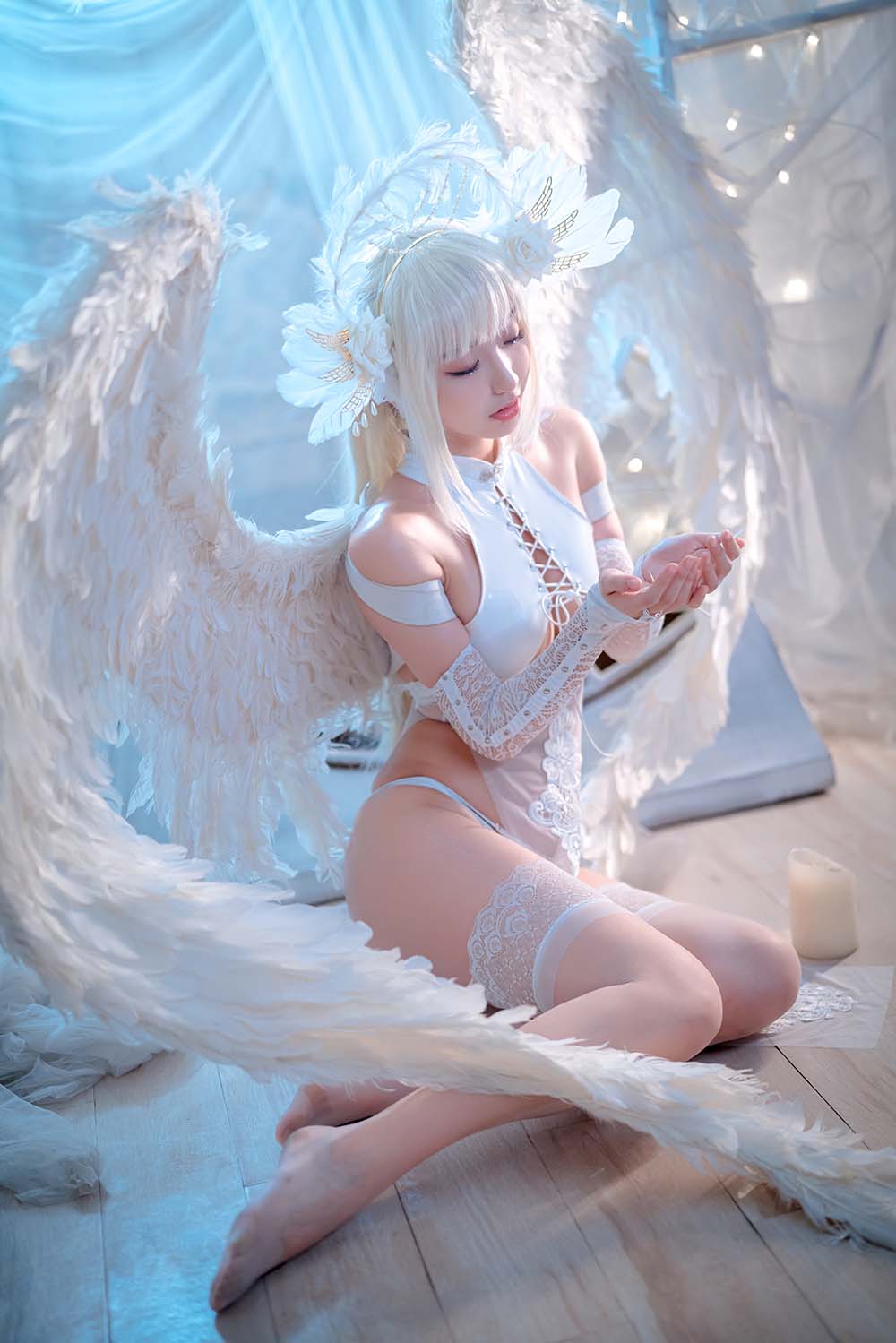 黑川 – 天使 Cosplay-第1张