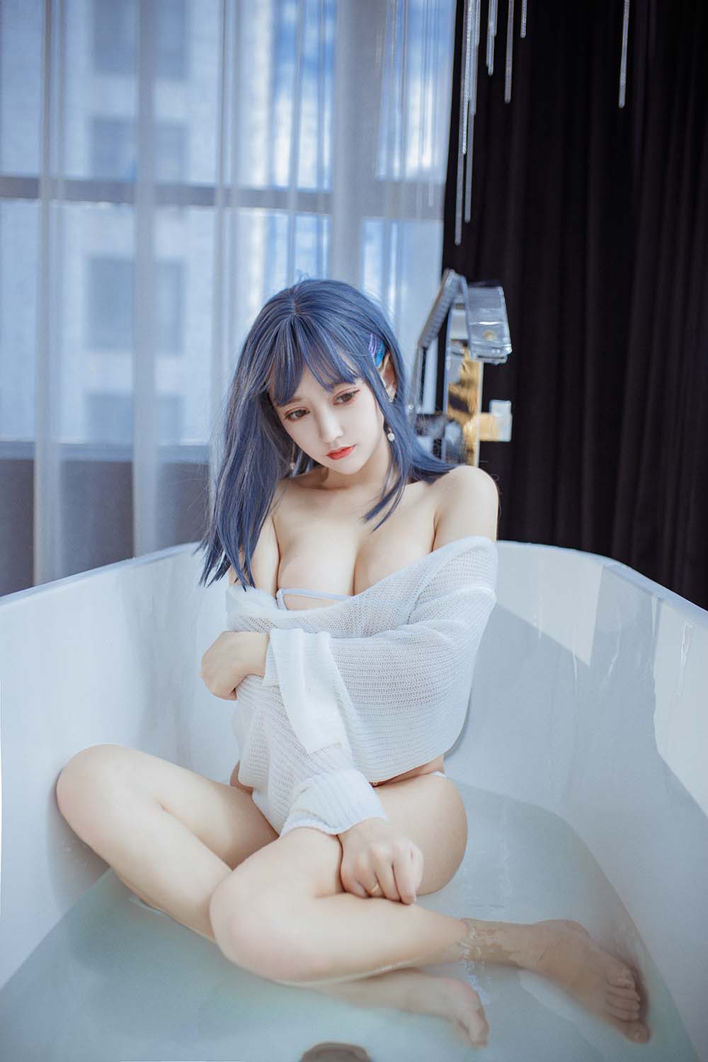 过期米线线喵 – 浴缸 Cosplay-第2张