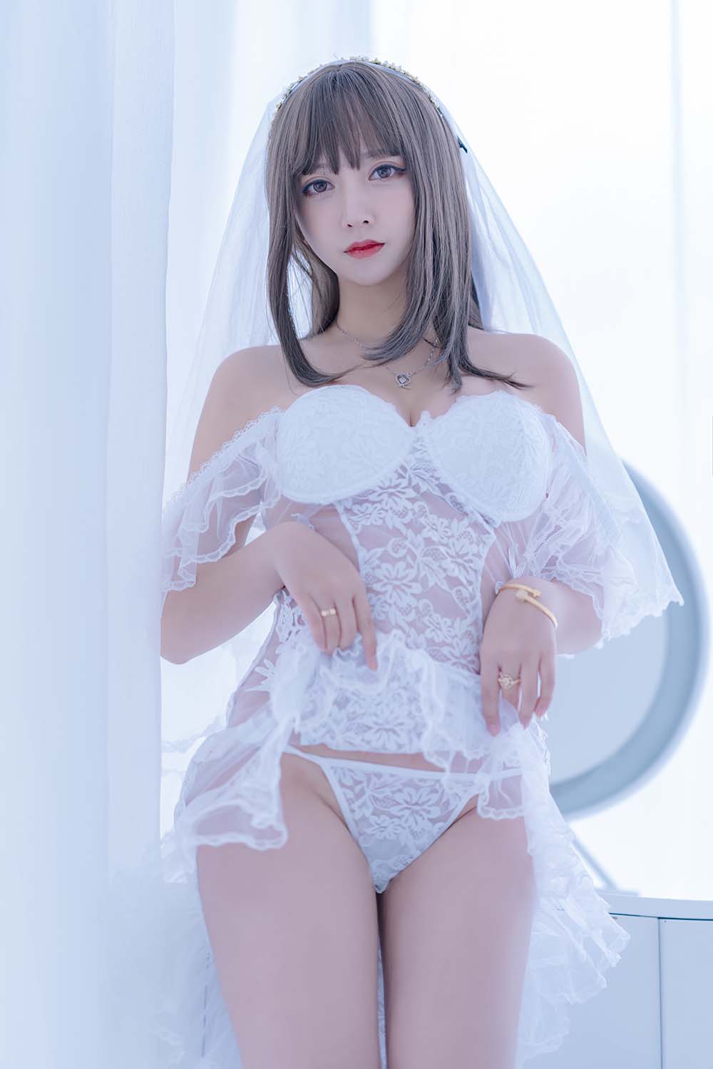 过期米线线喵 – 白雪姬 Cosplay-第1张