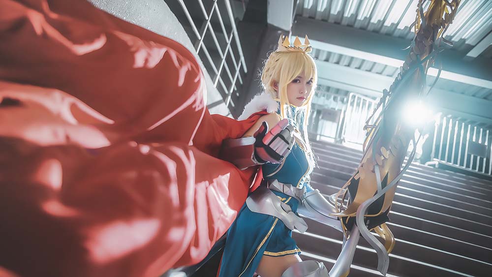 鳗鱼霏儿 – 闪耀于终焉之枪 Cosplay-第2张