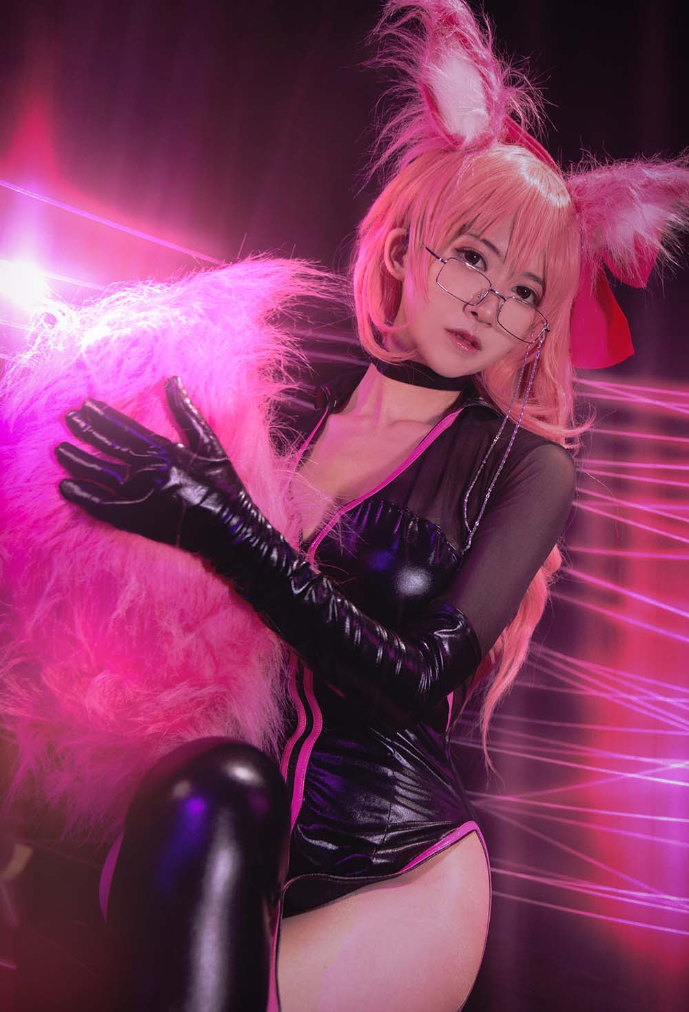 鳗鱼霏儿 – 玉藻前 杀玉 Cosplay-第1张