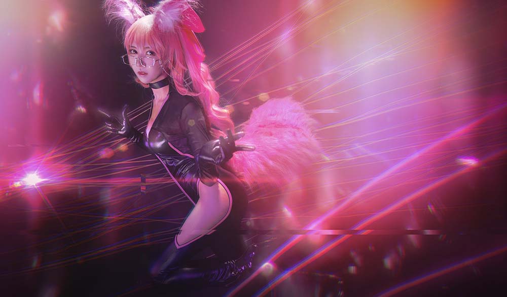 鳗鱼霏儿 – 玉藻前 杀玉 Cosplay-第2张