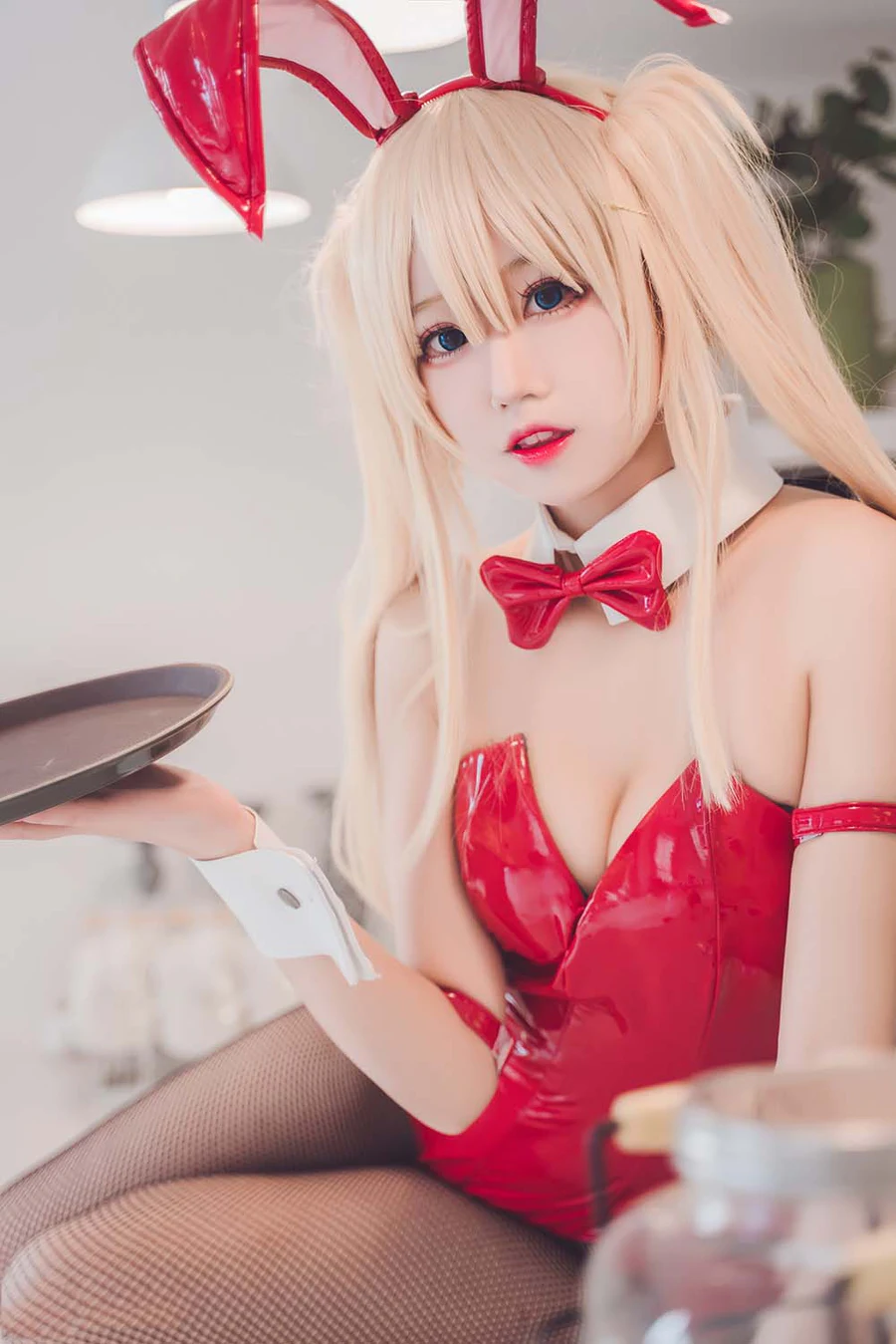 猫君君MaoJun – 英梨梨兔女郎 Cosplay-第1张